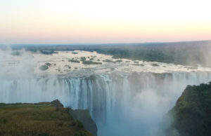 Victoria Falls, aerial, zambia,