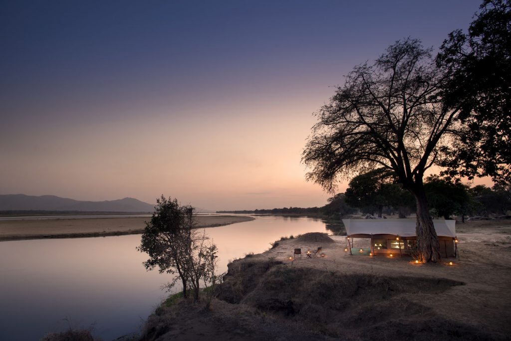 Zambezi Expeditions Mana Pools National Park Zimbabwe Safari Tented Camps Sunset