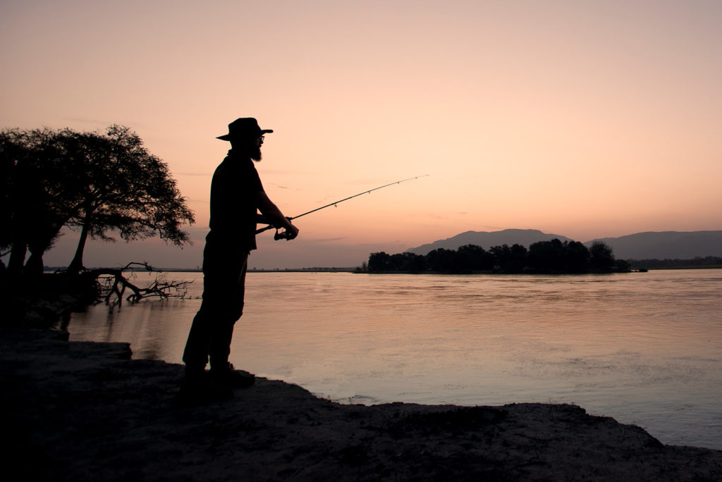 Fishing Zambezi expeditions mana pools