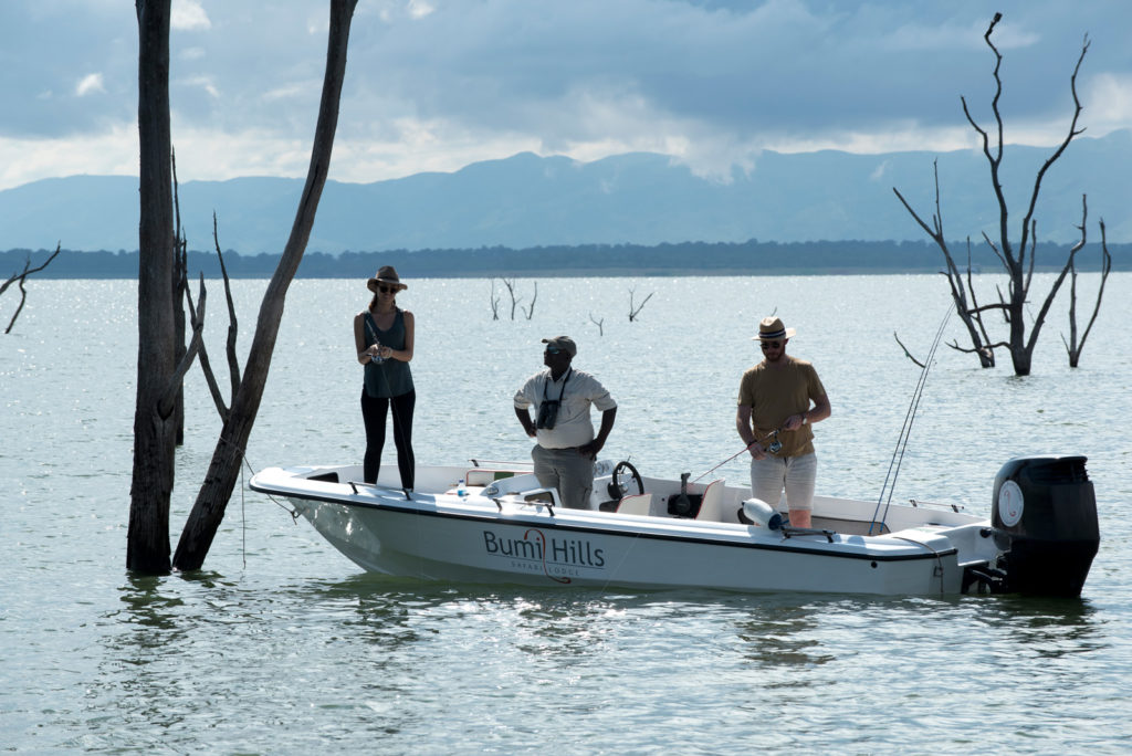 Fishing on Lake Kariba